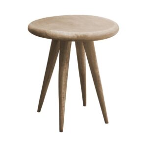 Leather table for office